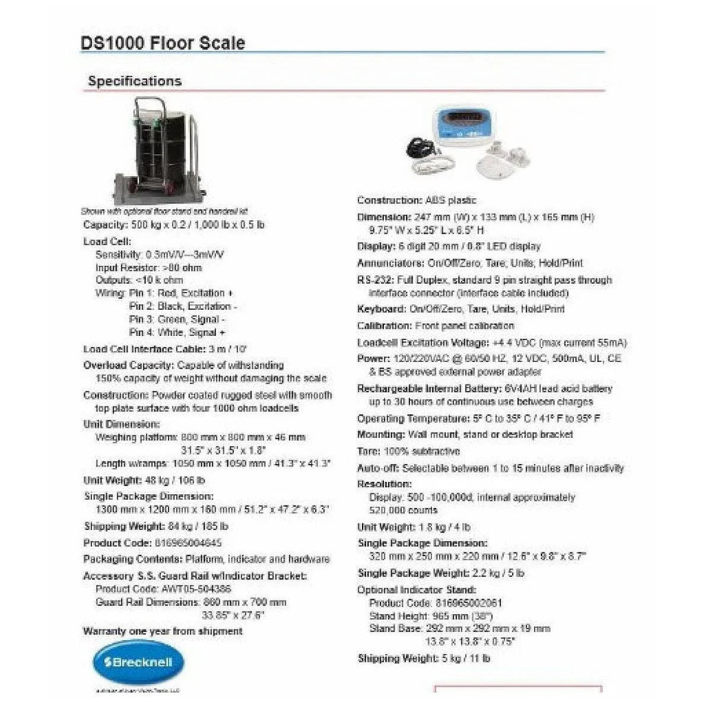 Digital Floor Scale L6035