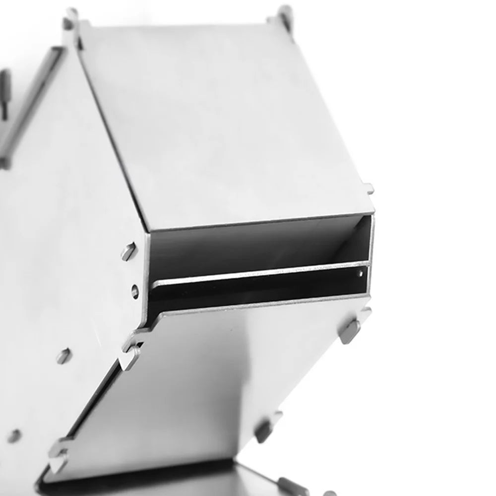 Portable Stainless Steel Wood Burning Rocket Stove L44240