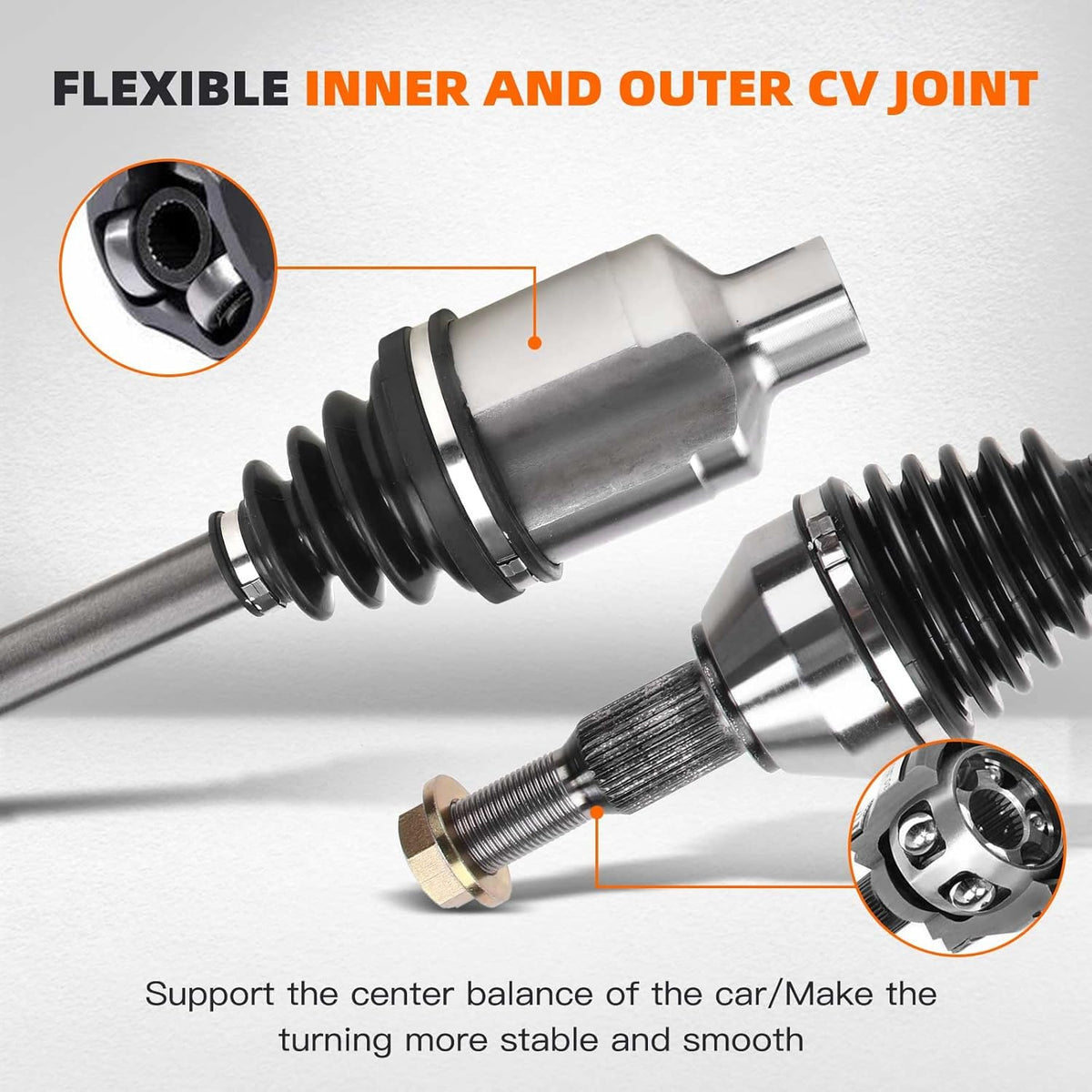 CV Axle Shaft Front Passenger Side T330