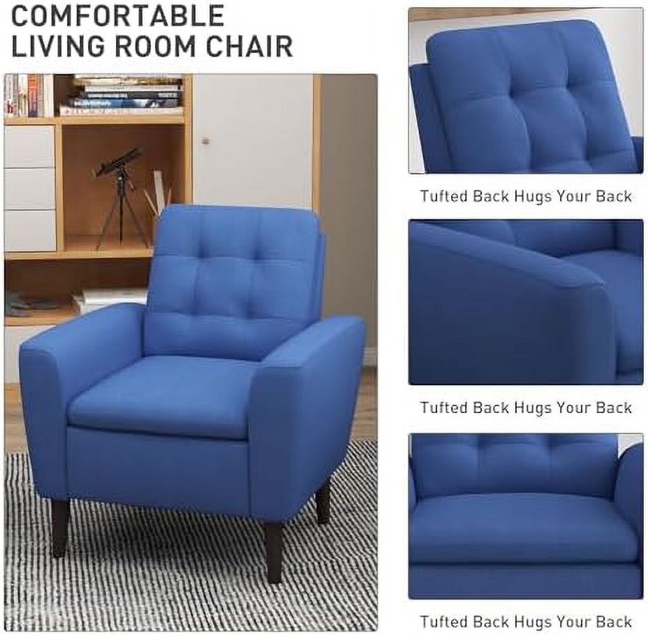 Yellow Upholstered Fabric Accent Chair S57507