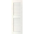 Primed Louvered Shutters Pair I124127