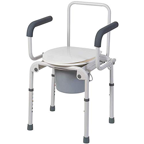 White Steel Portable Toilet W430