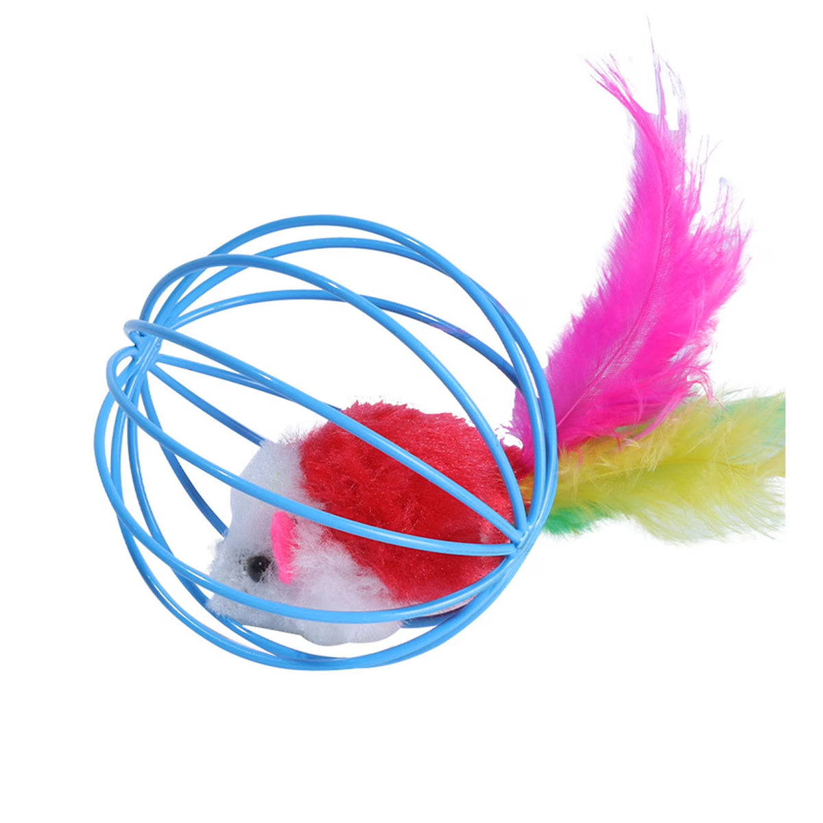 Squeaky Furry Lamb Chops Dog Toy J4203