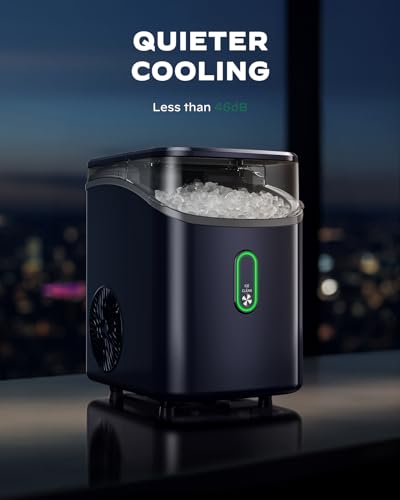 Nugget Pebble Ice Maker Countertop with Self-Cleaning K906104