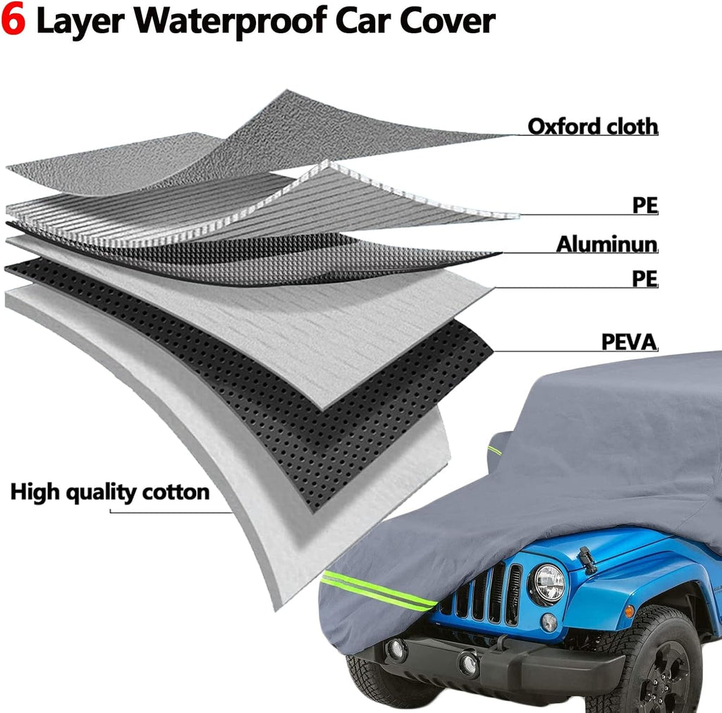 210D Oxford Waterproof Car Cover I4738