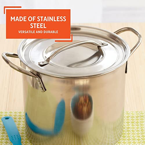 16qt Stainless Steel Stock Pot F34972