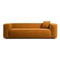 Dark Yellow Fabric Couch P780355