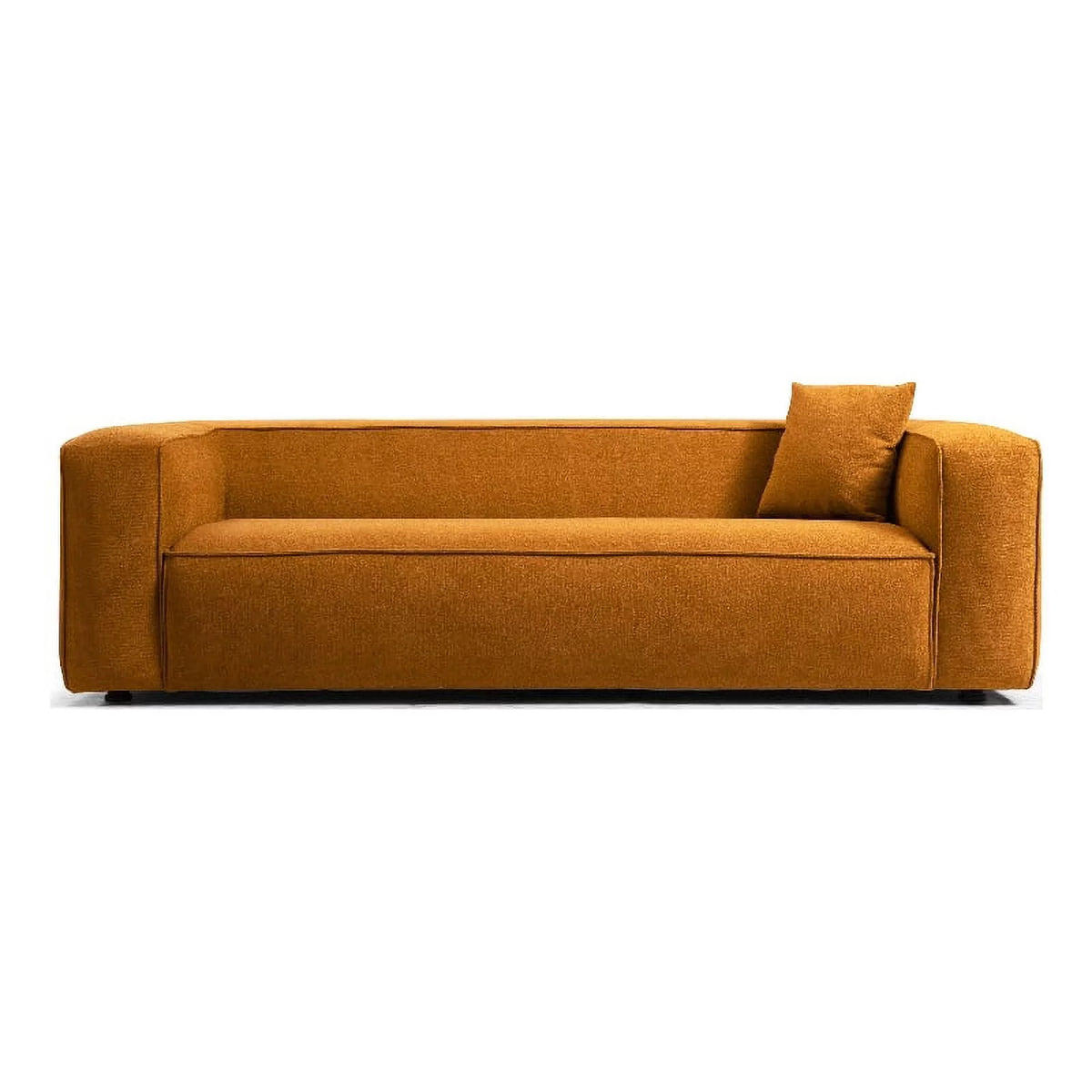 Dark Yellow Fabric Couch P780355