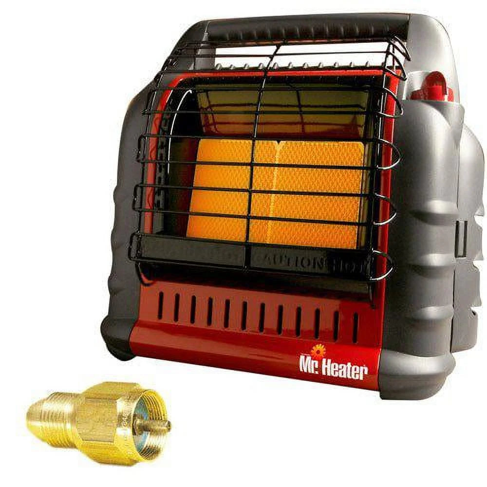 Portable Propane Heater with Propane Tank Refill Adapter M121946