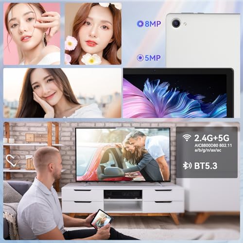 10.1 inch Android 14 Tablet with 64GB Storage X9315