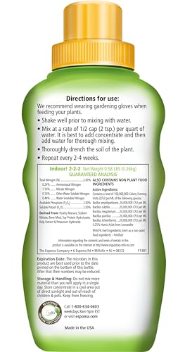 8 Ounce Concentrated Indoor Plant Food Fertilizer I2764