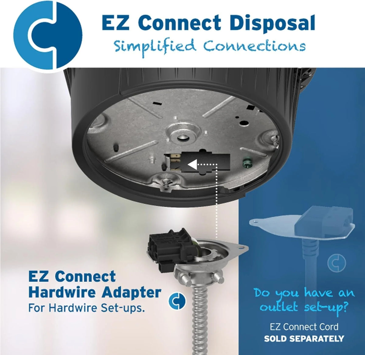 1 HP Continuous Feed Garbage Disposal S985