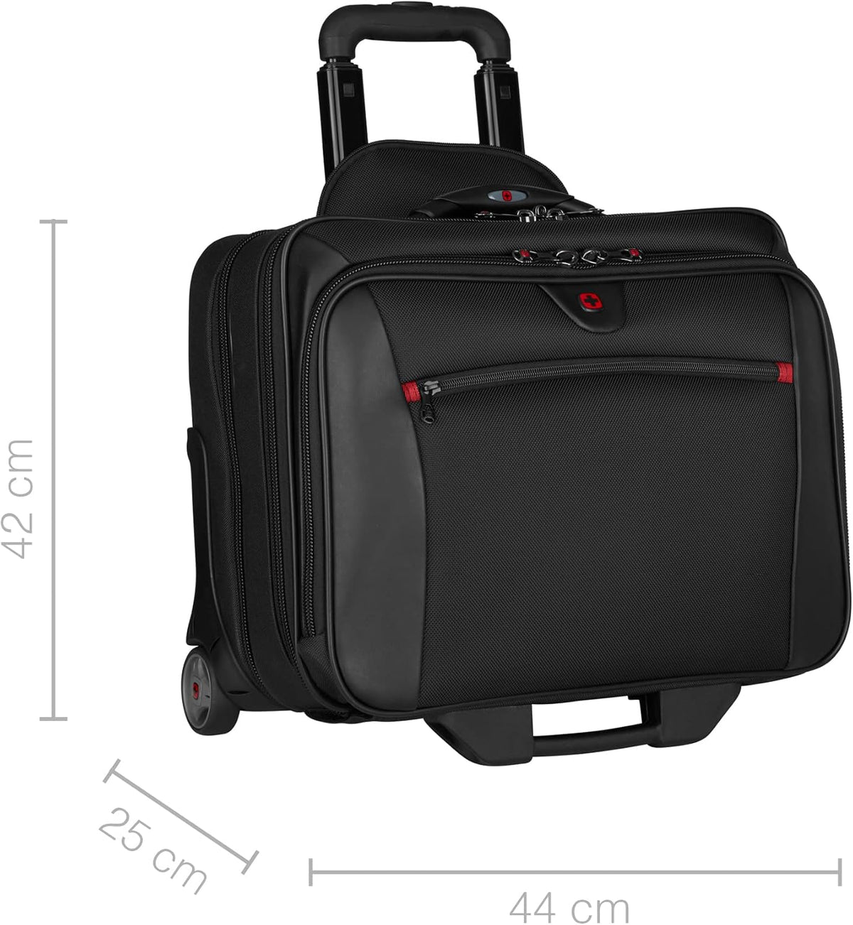 Rolling Case Blk Up To 17IN Laptop Y985442