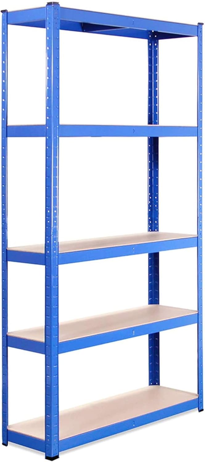 Heavy Duty Garage Shelving Units, 71" H x 35" L x 12" W, Blue V661