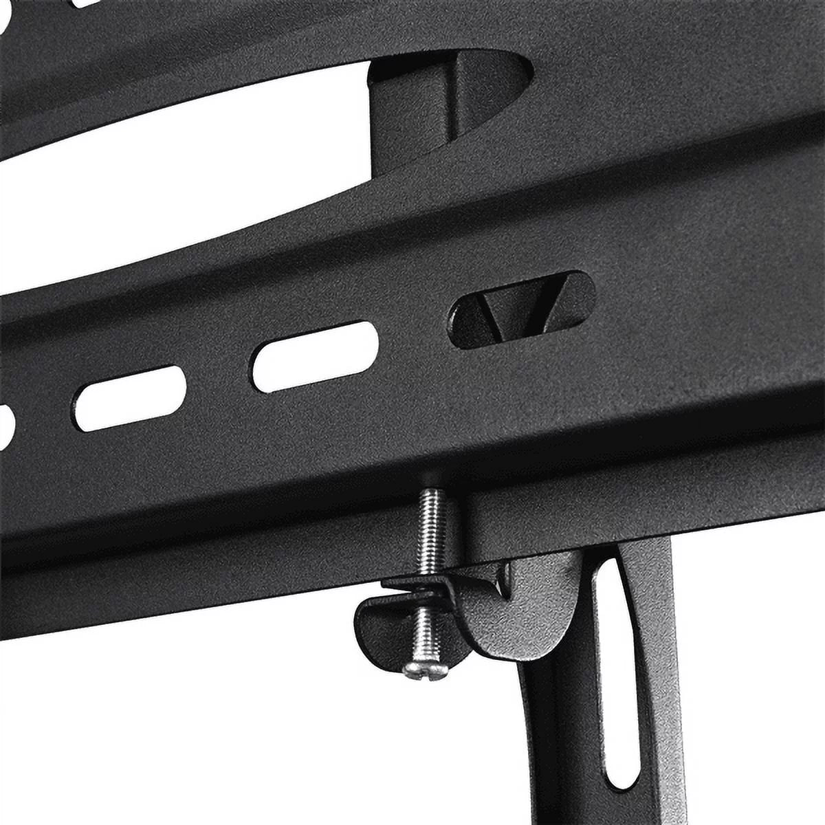 Adjustable 3 Tier Mobile TV Stand Cart Black W907