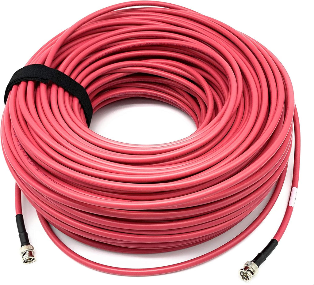 Red 200ft HD SDI BNC Cable U3845