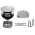 Toe Control Drain Strainer with Round No Hole Faceplate Y2456