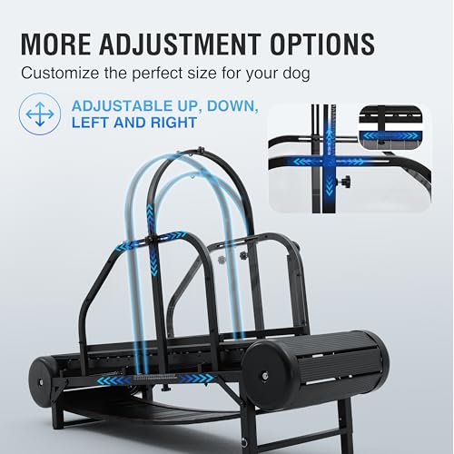 Adjustable Ramp Canine Running Slatmill Machine with Pedometer Z580