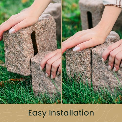 Faux Stone Landscape Edging Border A2351