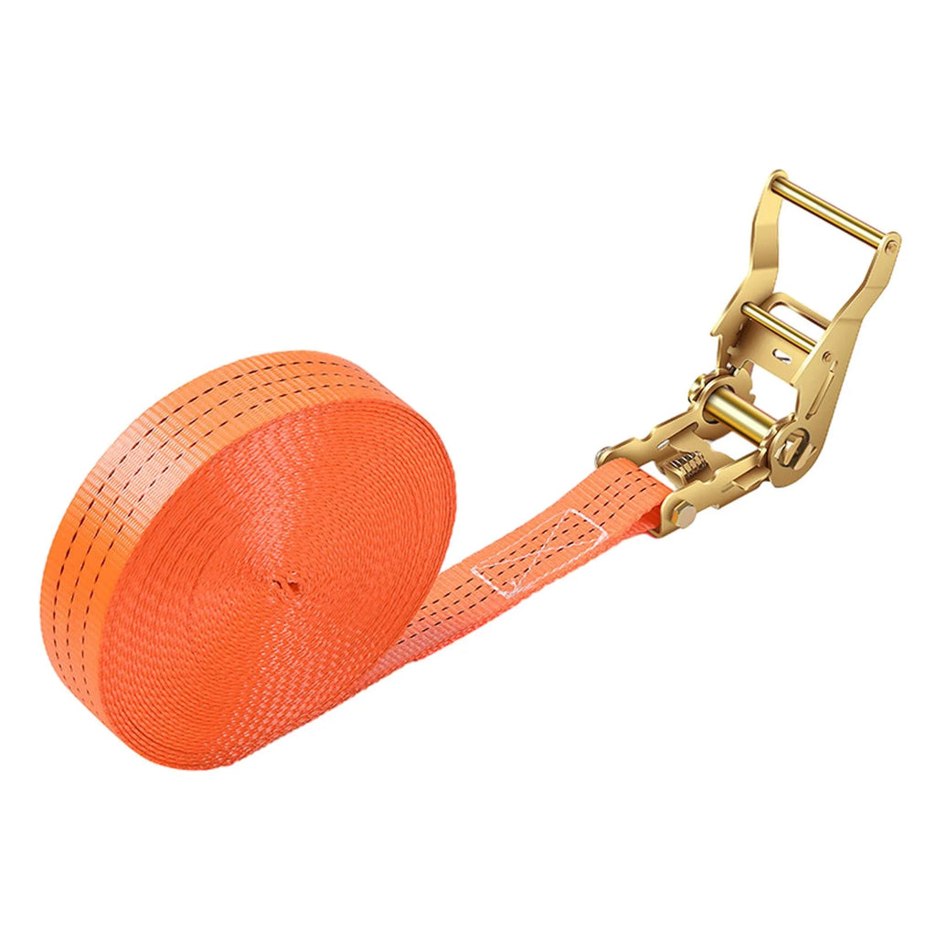 Orange 4cm Multipurpose Cargo Ratchet Straps, 8 Meters H731