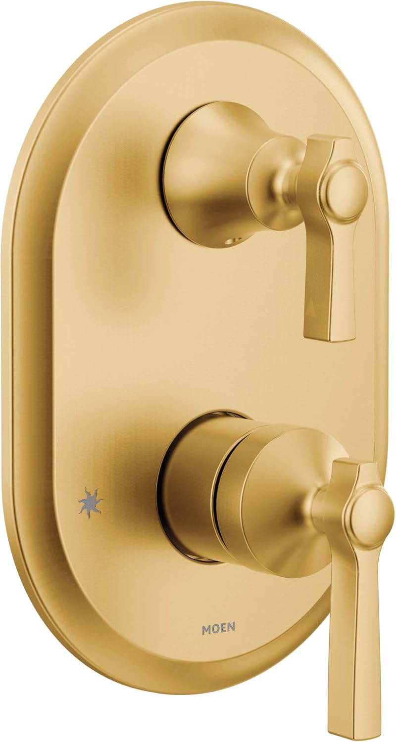 Chrome 2-Handle Shower Trim with Integrated Transfer Z396874