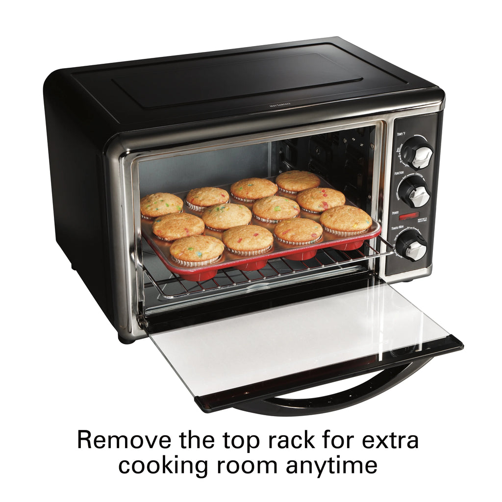 Countertop Oven with Convection and Rotisserie, Extra Large Capacity, Silver E564