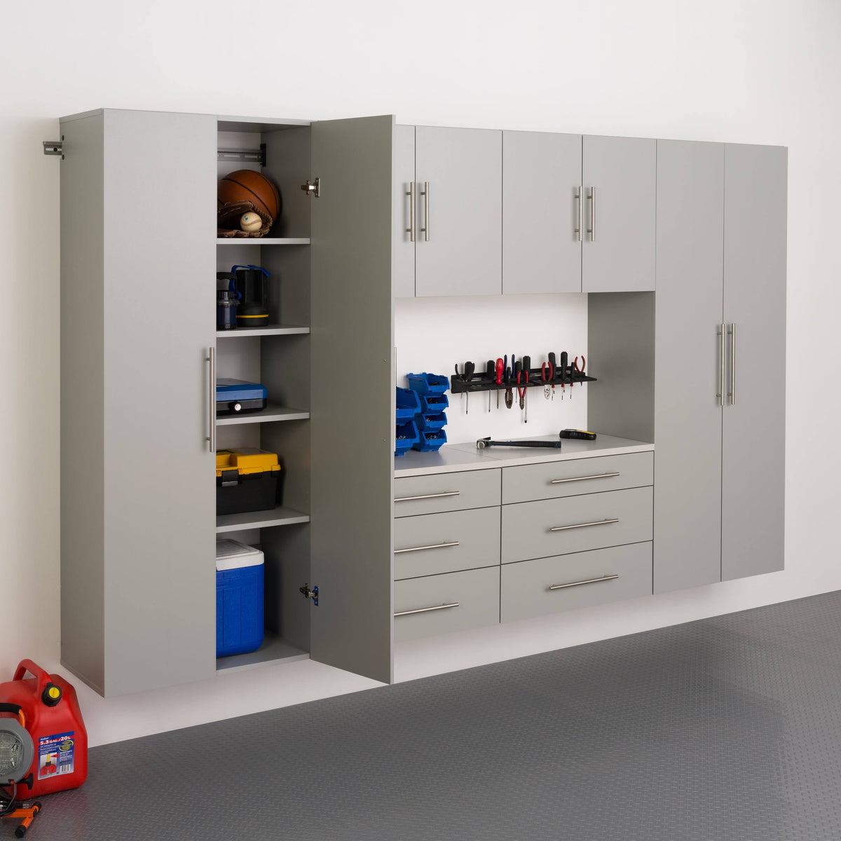 White Upper Storage Cabinet G912