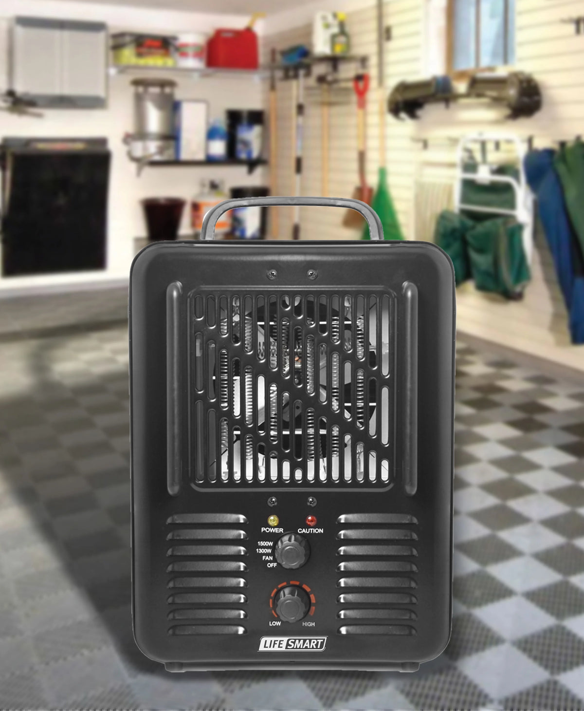 Deluxe Milkhouse Heater with Dial Thermostat and Carry Handle G818