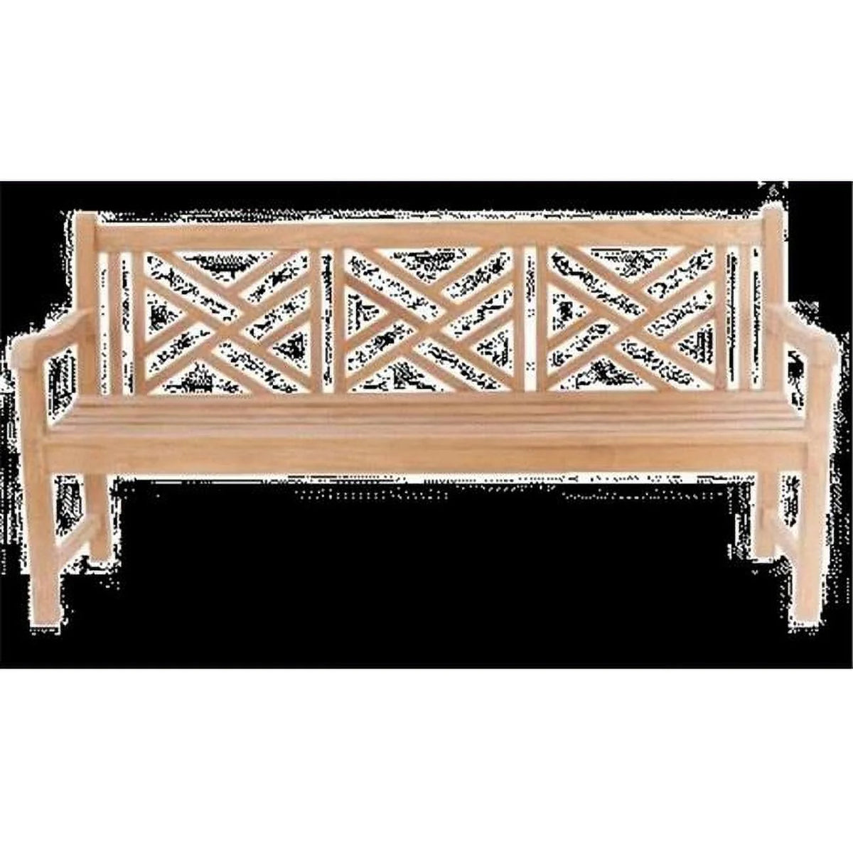 Teak 3-Seater Bench G1588