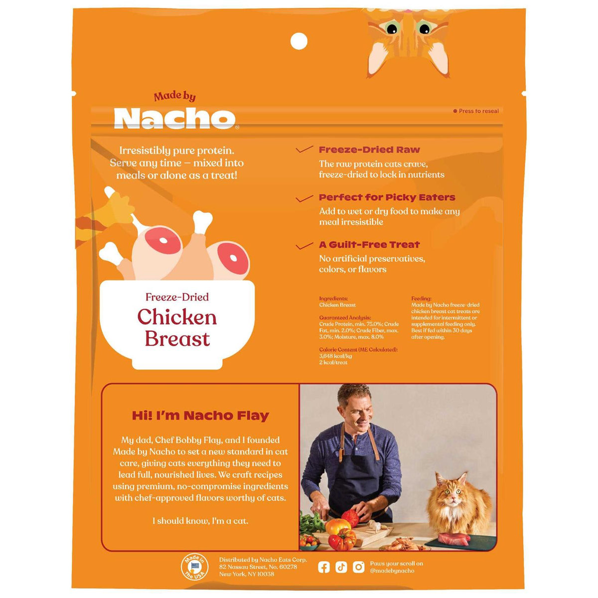 Chicken Breast Freeze Dried Cat Treats Z122630