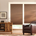 Mocha Cordless Blackout Cellular Shade 66.5 in. W x 64 in. L G613436