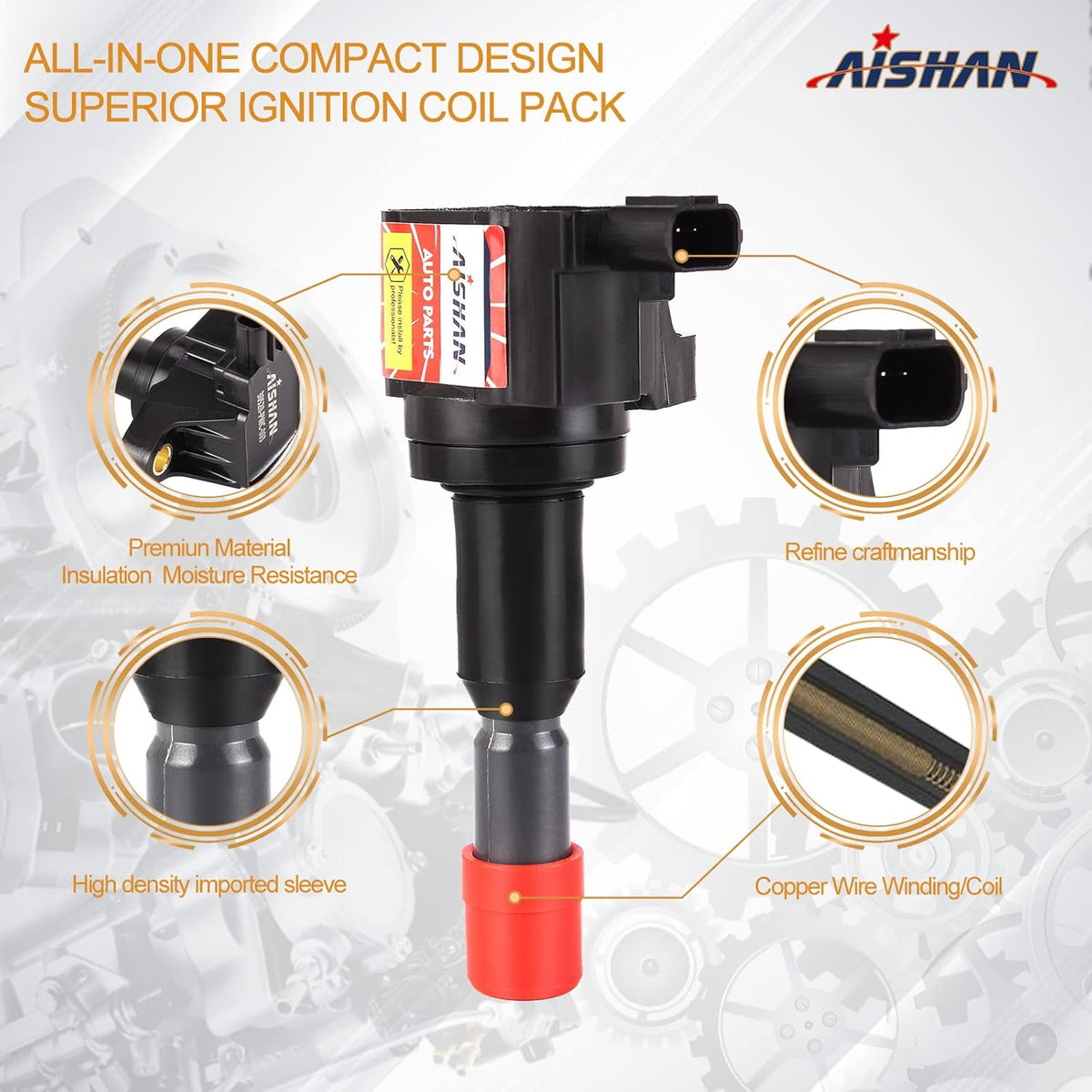 Set of 4 Ignition Coil Pack H718012