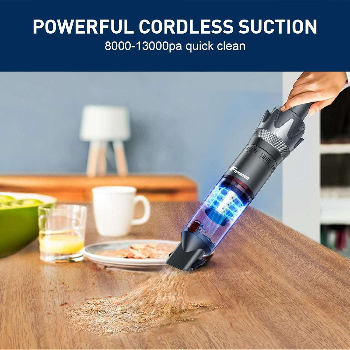 Cordless Handheld Vacuum Cleaner, Pack of 2 F144915
