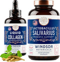 Liquid Collagen Ashwagandha and Lactobacillus Salivarius Probiotic L5998