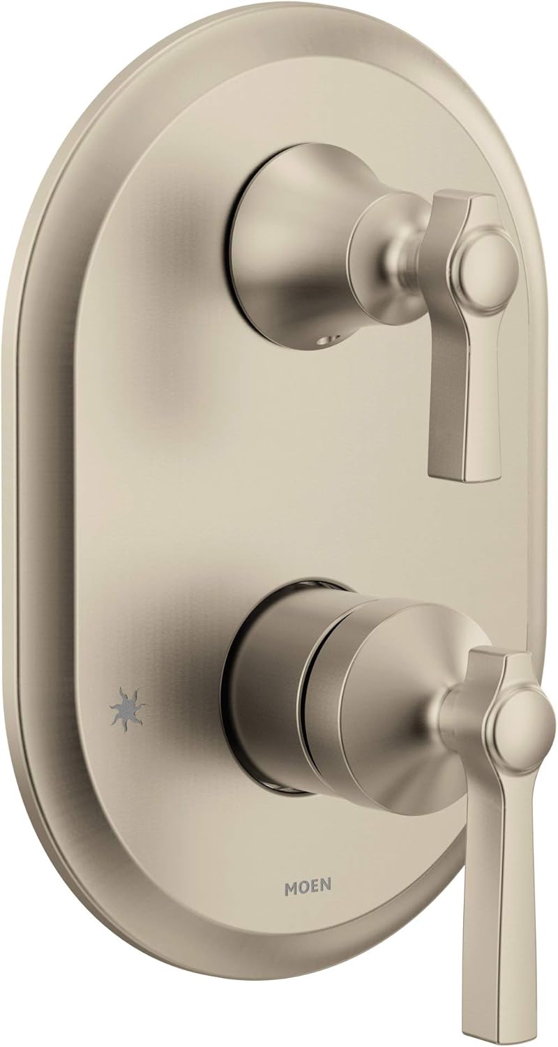 Chrome 2-Handle Shower Trim with Integrated Transfer Z396874