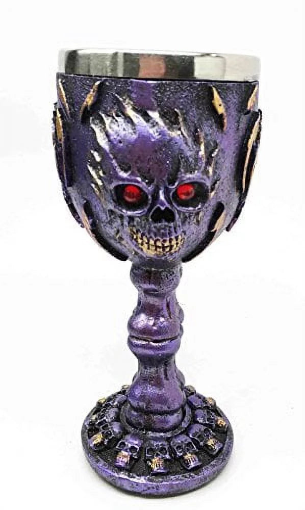 Purple 5oz Wine Goblet Chalice T362