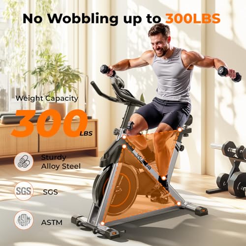 Magnetic Indoor Cycling Bike with Tablet Holder L582988