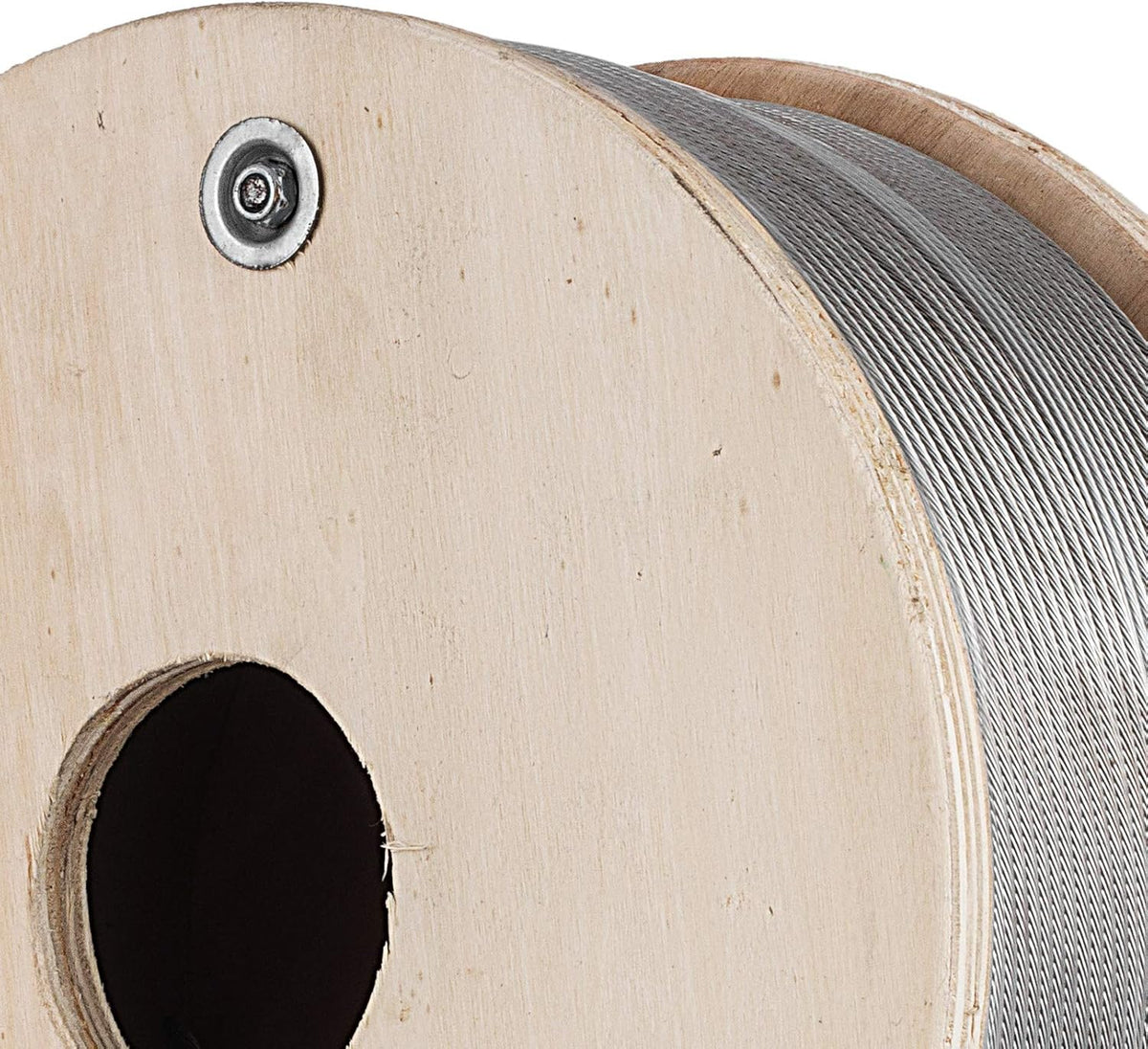 1/8" 1x19 Stainless Steel Wire Rope 500ft V275284