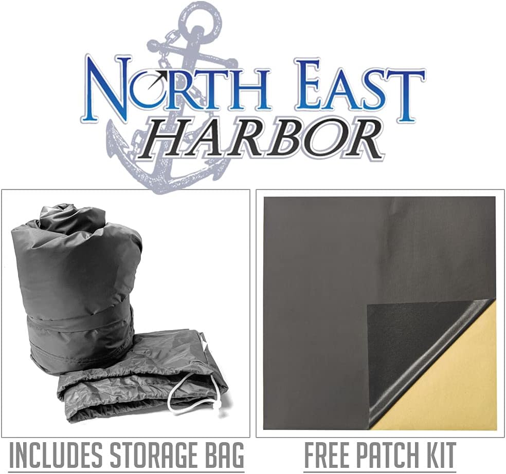 Gray RV Motorhome Travel Trailer Cover, Fits Length 30'-33' D757482