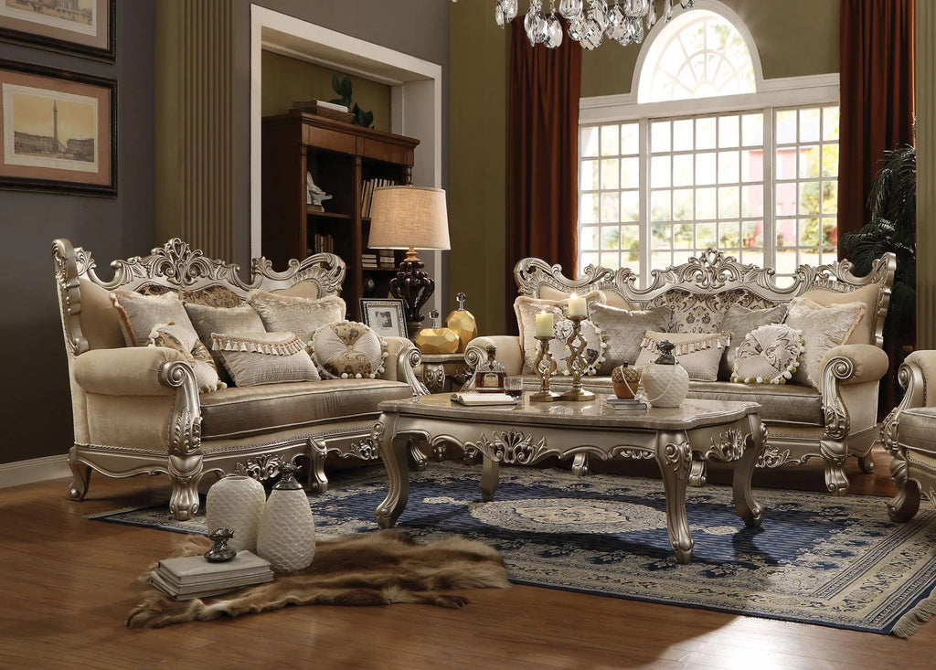 Champagne Fabric Sofa Set U639