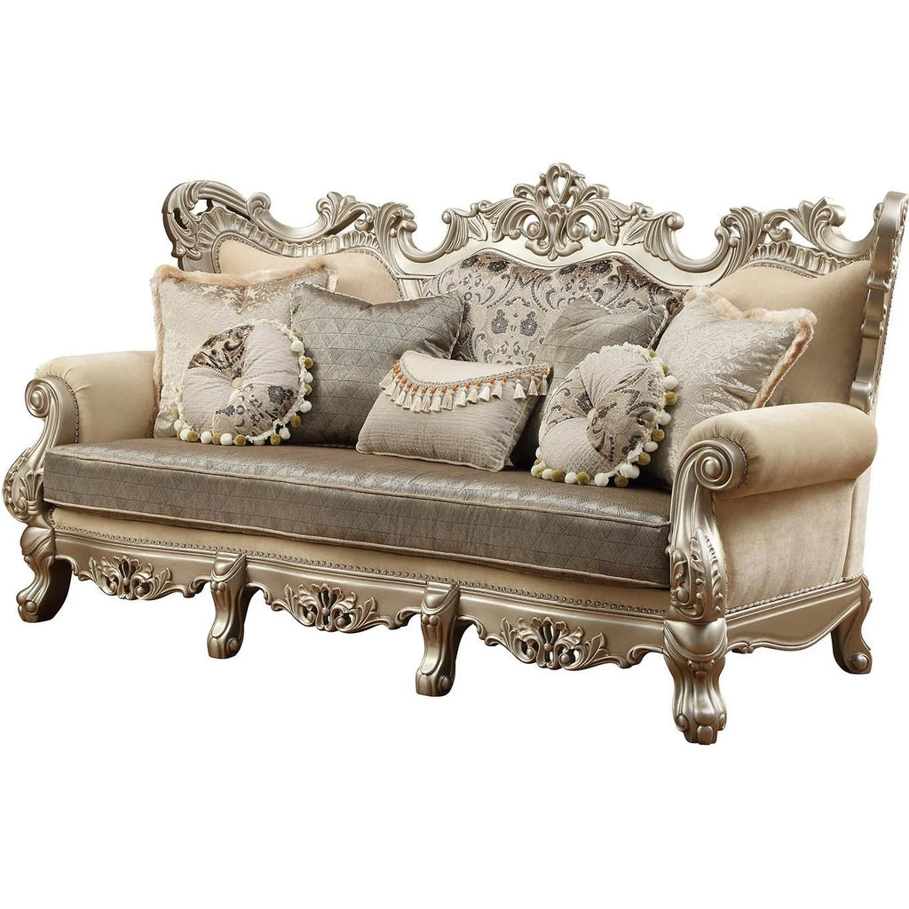 Champagne Fabric Sofa Set U639