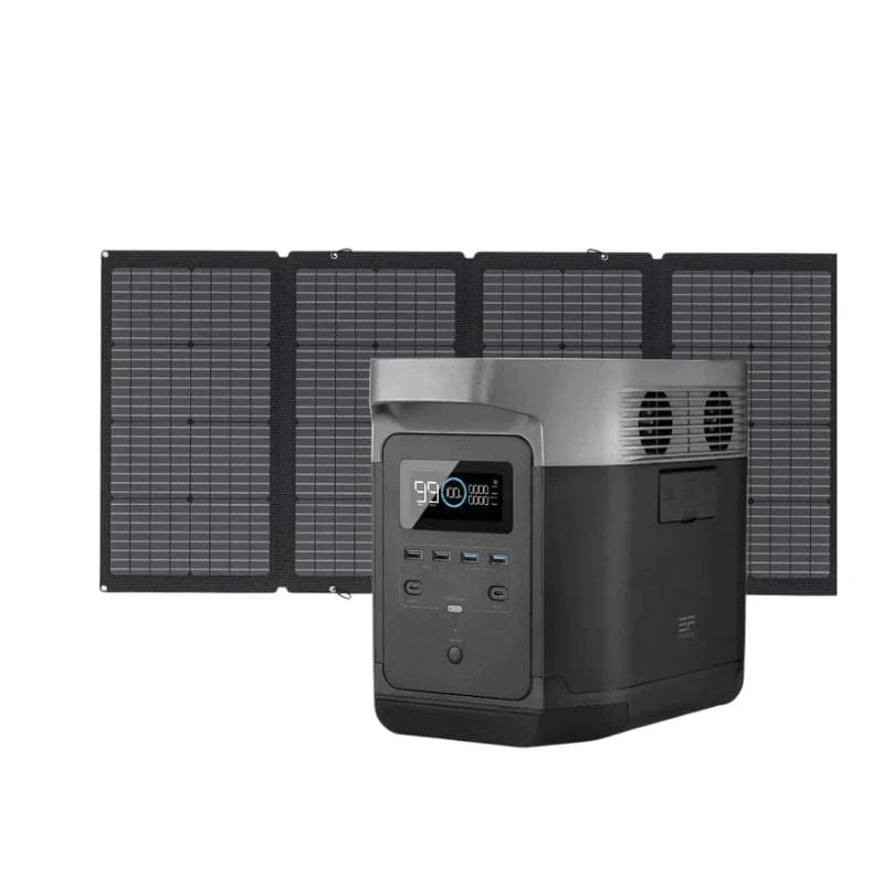 Portable Power Station and Bifacial Portable Solar Panel O59657