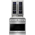 36 Gas Range and Wine Cooler H26712
