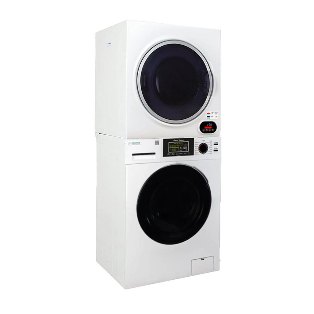 Stackable Washer and Dryer set with Digital Cont. V7896
