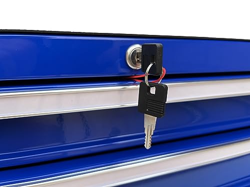 Blue 2 Drawer Metal Tool Chest J308411