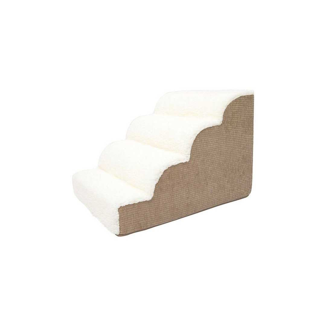 High Density Foam Scalloped Sherpa Top 4 Steps K638284