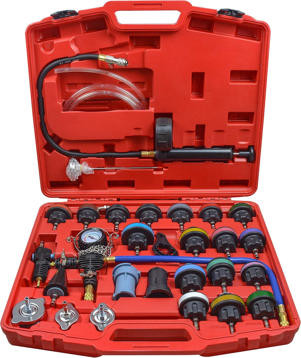 28PCS Universal Radiator Pressure Tester Kit X657