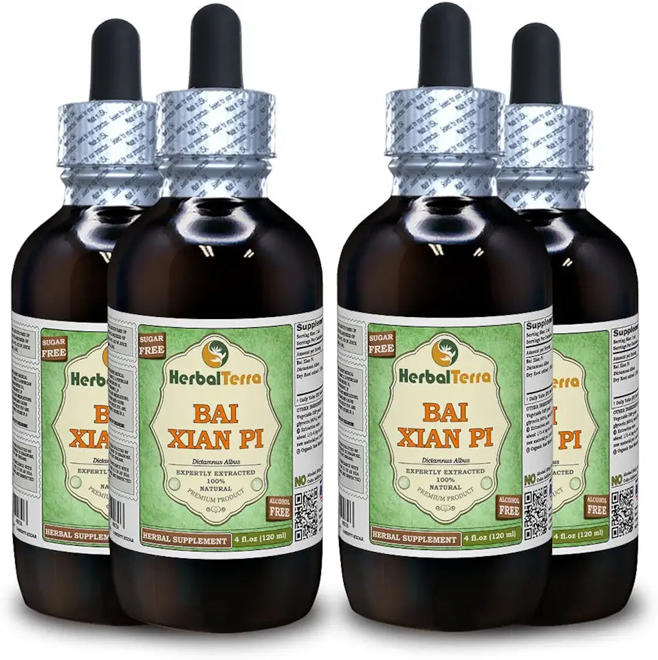 Dictamnus Albus Dried Roots Alcohol-Free Liquid Extract 4x120 ml I316