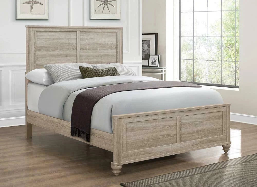 Natural Oak Full Bed O2353