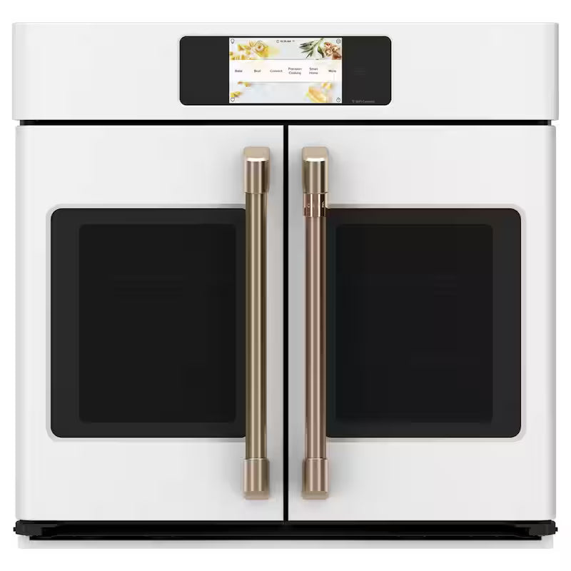 30 in. Smart Electric Wall Oven with Convection Self-Cleaning in Matte White M488